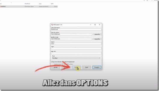 Comment ajouter un filigrane à un document PDF avec PDF creator