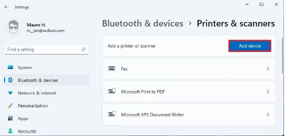 Comment installer une imprimante sans fil sous Windows 11