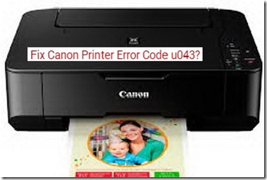Les erreurs de type U043-U140-U150 sur vos imprimantes Canon