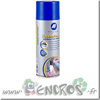 La mousse de nettoyage multi-usages et antistatique disponible sur Encros