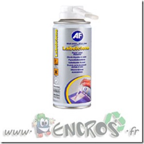 Les aérosols décolle-étiquettes en papier arrivent sur Encros.fr