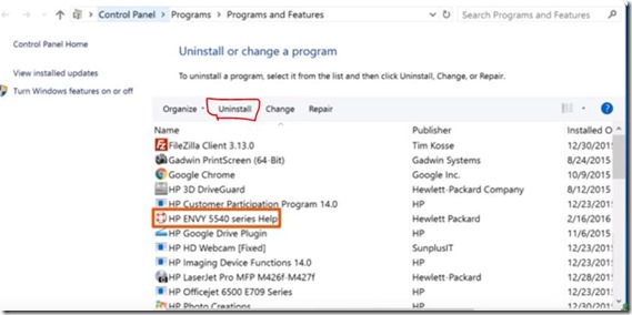 désinstaller-imprimante2