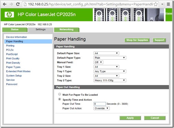 Comment résoudre les problèmes de bourrage et de mise en nettoyage sur une HP Color Laserjet CP2025