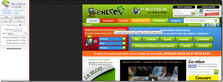 Comment imprimer une page web en toute simplicité!