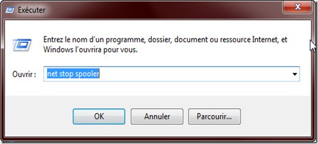 Coup d’œil sur les problèmes de Spouleur d’impression